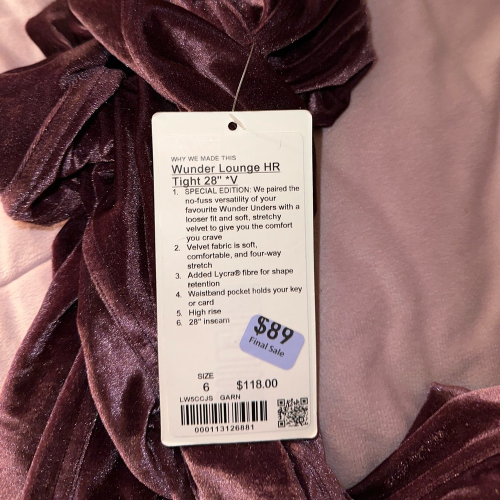 Velvet wunder lounge